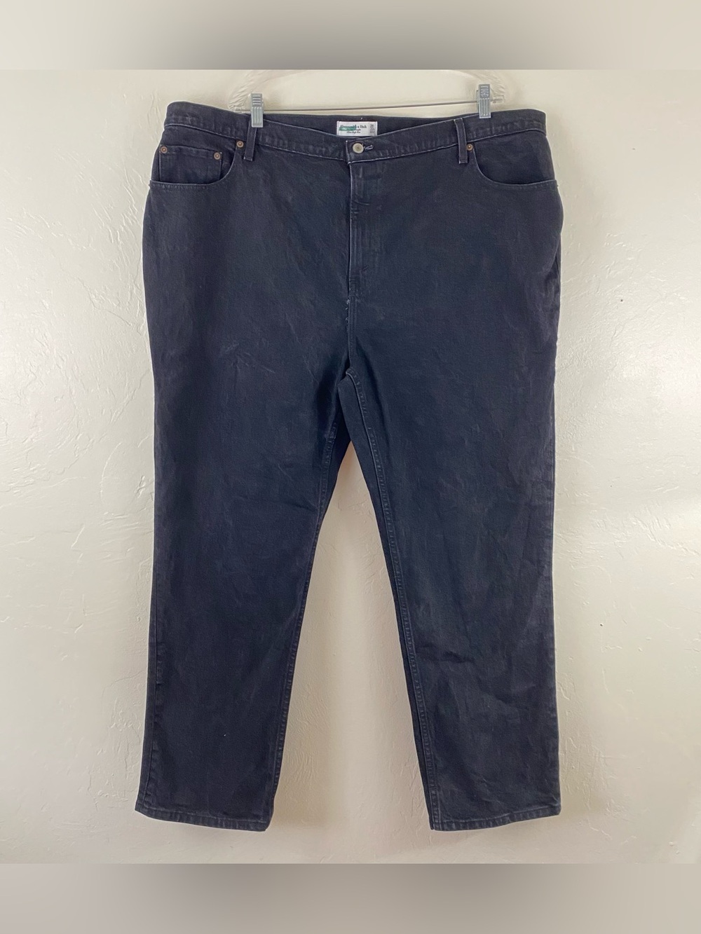 Abercrombie & Fitch 22 Black The 90’s Ultra High Rose Straight Leg Denim Jean